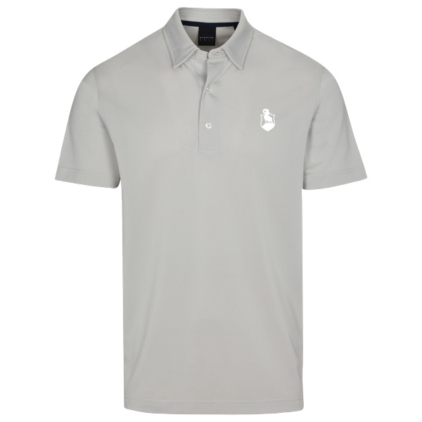 Preserve Dunning Player Pique Performance Polo Shirt - Arctic Grey