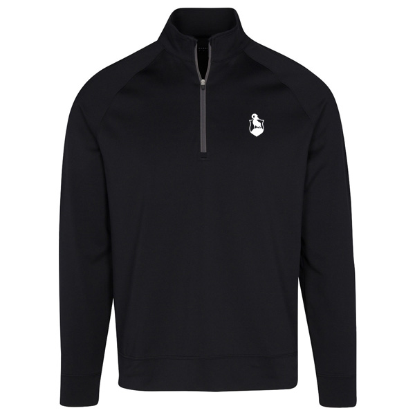 The Preserve Player Quarter-Zip Pullover – Black