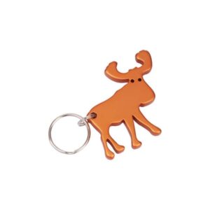 Munkees Keychain Bottle Opener Moose