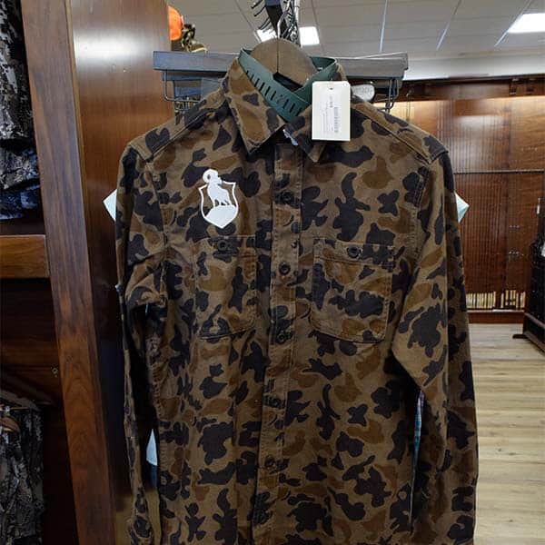 Preserve Orvis The Perfect Flannel Shirt, Regular - 1971 Camo or Blue Grey - Image 3