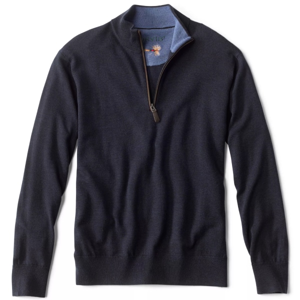 Preserve Orvis Merino Wool Quarter-Zip Sweater 2.0 - Various Colors - Image 2
