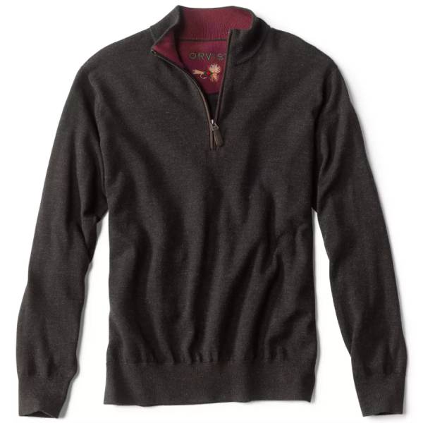 Preserve Orvis Merino Wool Quarter-Zip Sweater 2.0 - Various Colors - Image 3