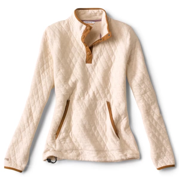 Preserve Orvis Women's Outdoor Quilted Snap Sweatshirt - Various Colors - Image 2