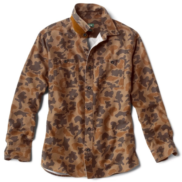 Preserve Orvis The Perfect Flannel Shirt, Regular - 1971 Camo or Blue Grey