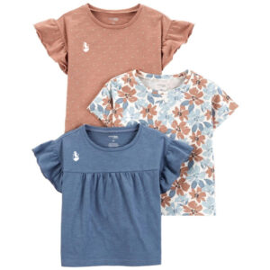 Preserve Simple Joys by Carter's Girl's Short Sleeve Shirt - Various Colors